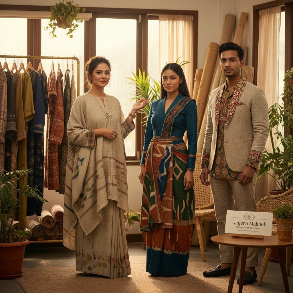 Tanjena Mahbub: Weaving Stories, Reimagining Ethnic Wear with Chakma Inspiration