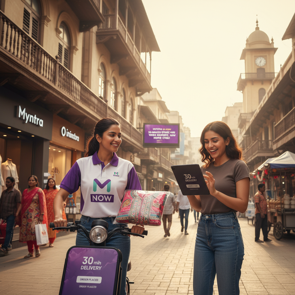 Myntra Extends 30-Minute Fashion Delivery Service M-Now To New Regions Amid High Demand for Ethnic Wear