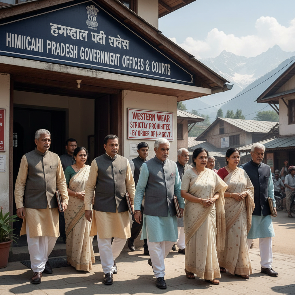 Himachal Pradesh Government Bans Jeans, T-shirts, Party Wear in Offices and Courts